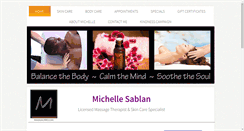 Desktop Screenshot of michellesmasc.com